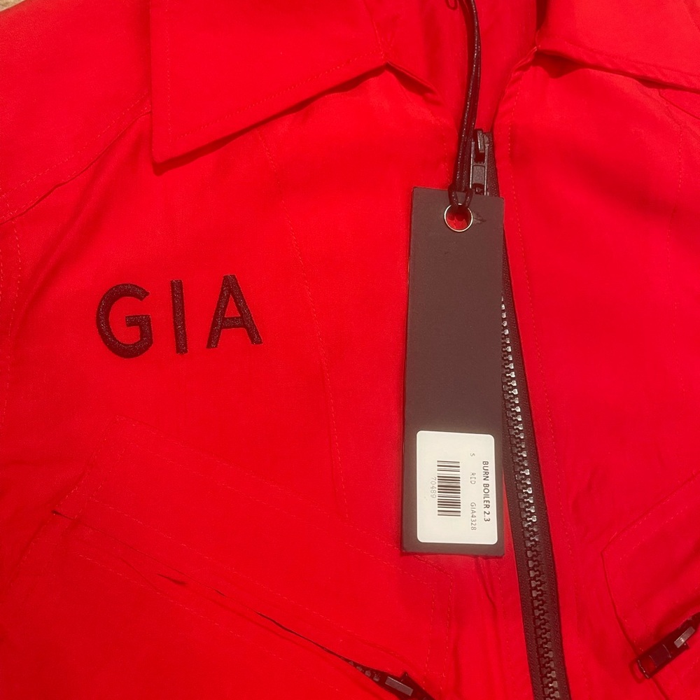 COPY - I AM GIA Boiler red jumpsuit